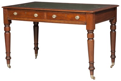 Lot 214 - English Mahogany Writing Table Height 29...