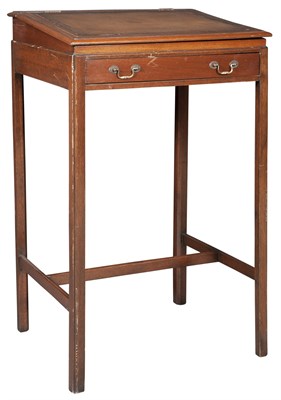Lot 206 - Mahogany Clerk's Standing Desk Height 49...