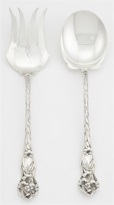 Lot 297 - Mechanics Sterling Co. Sterling Silver Lily...