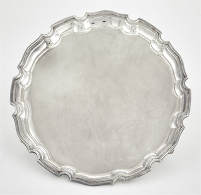 Lot 308 - English Sterling Silver Salver by C.J. Vander...