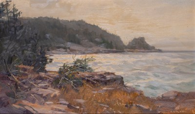 Lot 79 - Paul Strisik American, 1918-1998 Coastal View...