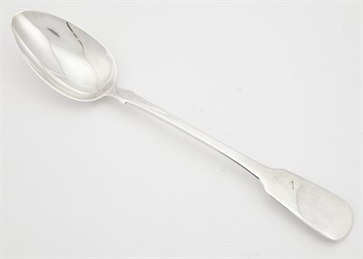 Lot 321 - Geoge IV Sterling Silver Stuffing Spoon...