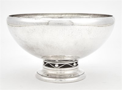 Lot 322 - Georg Jensen Sterling Silver Footed Center...