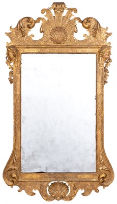 Lot 255 - George II Gilt-Gesso Pier Mirror Circa 1735...