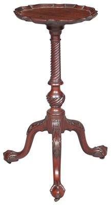 Lot 250 - George II Mahogany Wine Table The dished...