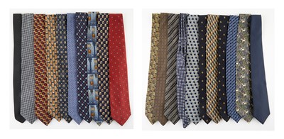 Lot 338 - Miscellaneous Group of Silk Neckties Including...