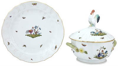 Lot 236 - Herend Porcelain Chanticleer Pattern Covered...