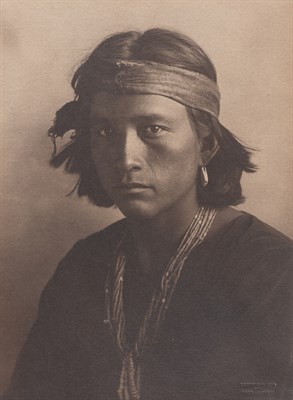 Lot 163 - MOON, CARL (1878-1948) A Navajo Boy, 1907,...