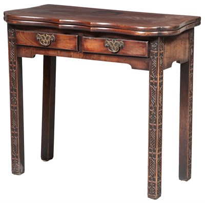 Lot 186 - George III Mahogany Tea Table Possibly Irish...