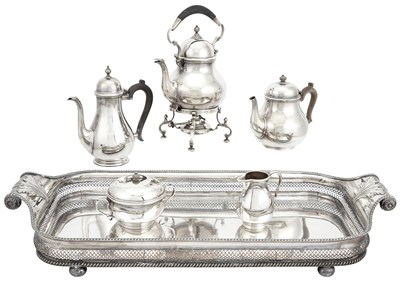 Lot 198 - Assembled Tiffany & Co. Sterling Silver Tea...