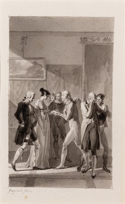 Lot 64 - Alexandre Evariste Fragonard French, 1780-1850...