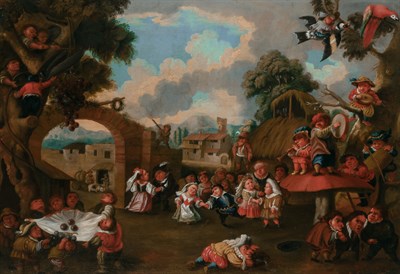 Lot 69 - Enrico Albrici Italian, 1714-1775 Dwarfs...