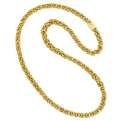 Lot 80 - Long Gold Chain Necklace