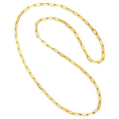Lot 20 - Dinh Van Gold Chain Necklace, France