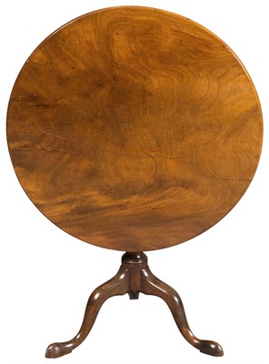 Lot 81 - George II Mahogany Tilt Top Tripod Table 18th...