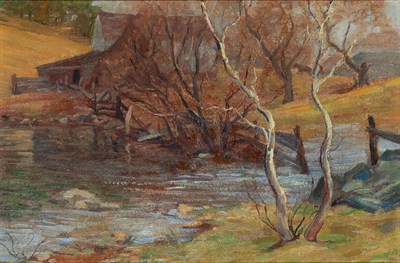 Lot 60 - Walter Emerson Baum American, 1884-1956 Autumn...