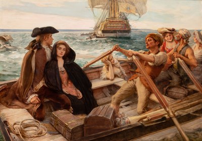 Lot 4 - Albert Lynch Peruvian, 1851-1912 Voyage, 1900...