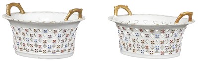 Lot 53 - Pair of Chinese Export Armorial Porcelain...