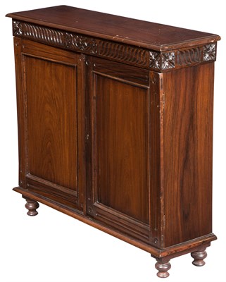 Lot 156 - Anglo Indian Hardwood Side Cabinet 19th...