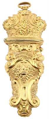 Lot 99 - Louis XV Style Gilt-Metal Lighter In the form...