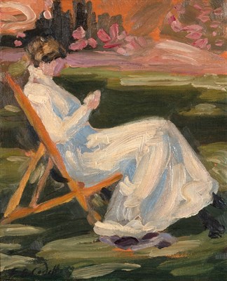 Lot 17 - Susie Ray British, 20th Century Seated Woman...