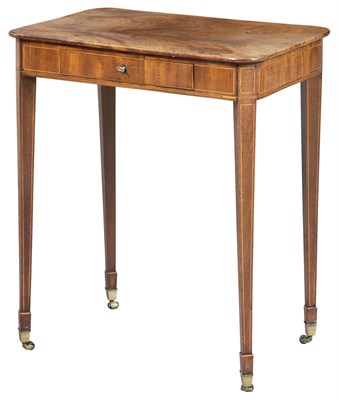 Lot 89 - George III Mahogany Side Table Late 18th...