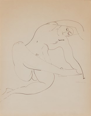 Lot 8 - Rene Collamarini French, 1904-1983 Figure...