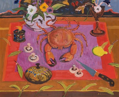 Lot 28 - David McClure Scottish, 1926-1998 Crab and...