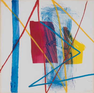 Lot 35 - Contemporary School Untitled Signed Bonney...