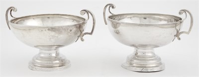Lot 205 - Pair of French Sterling Silver Two-Handled...