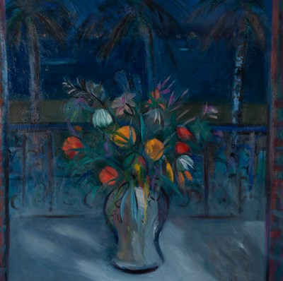 Lot 18 - Irene Lesley Main Scottish, b. 1959 Flowers at...