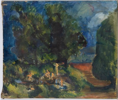 Lot 34 - Paul Georges American, 1923-2002 Bathers, 1960...