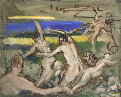 Lot 35 - Paul Georges American, 1923-2002 Figures...