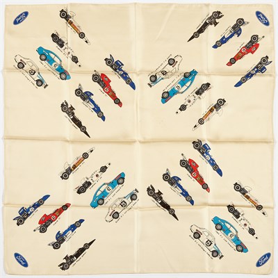 Lot 293 - Silk 'Ford' Scarf