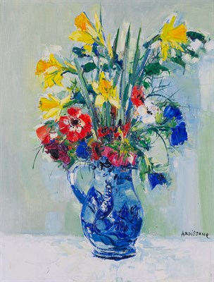 Lot 3 - Yolande Ardissone French, b. 1927 Floral Still...