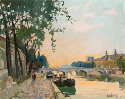 Lot 42 - Constantine Kluge Russian/French, 1912-2003 La...