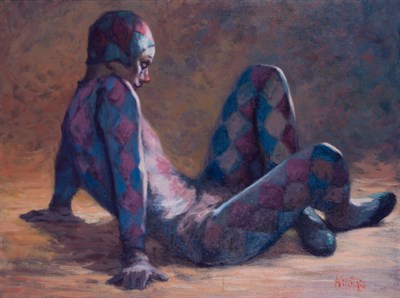 Lot 1 - Philippe Alfieri American, 1921-2009 The Clown...