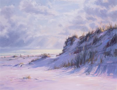 Lot 42 - Jack MacRae 20th Century Blue Dune Signed with...