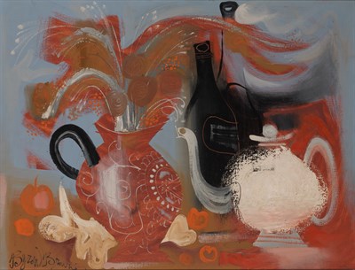 Lot 25 - Byron Browne American, 1907-1961 The White...
