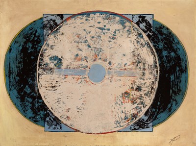 Lot 63 - Peter Hutchinson British, b. 1930 Circles on...