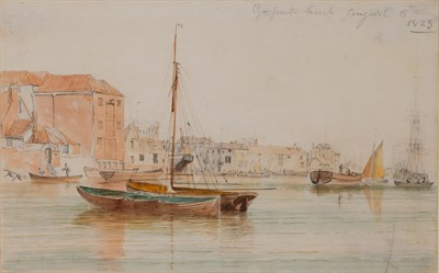 Lot 69 - English School 19th Century Gosport Beach...