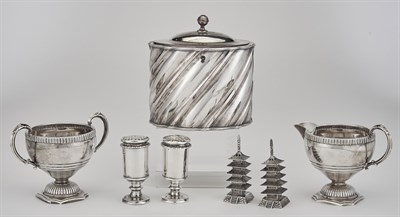 Lot 187 - Group of Sterling Silver and Sheffield Plated...