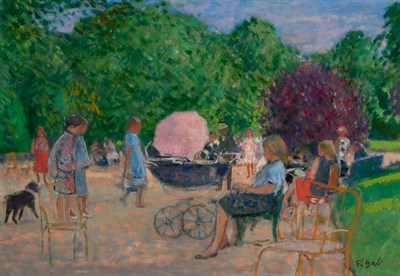 Lot 41 - Francois Gall French, 1912-1987 Le Parc Signed...