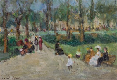Lot 78 - Gabriel Spat French/American, 1890-1967 In The...