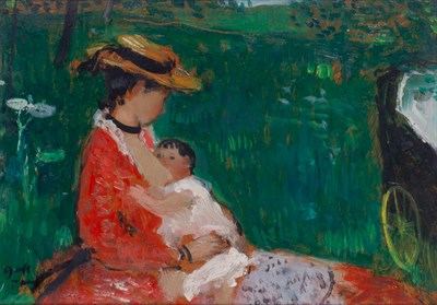 Lot 20 - Francois Gall French, 1912-1987 Mother and...