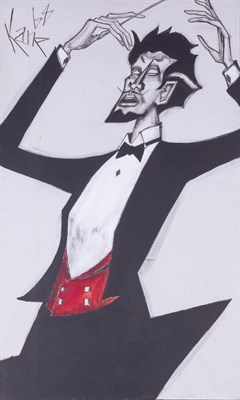 Lot 34 - Bob Kane American, 1915-1998 Conductor, 1968...