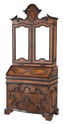Lot 204 - Italian Baroque Style Walnut and Part-Ebonized...