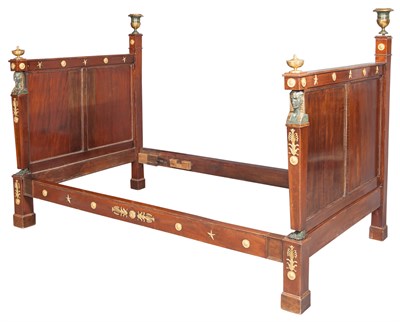 Lot 203 - Empire Ormolu-Mounted Mahogany, Painted and...