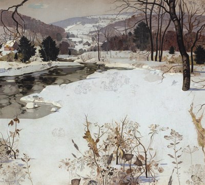 Lot 101 - Carl Wuermer German/American, 1900-1981 Winter...