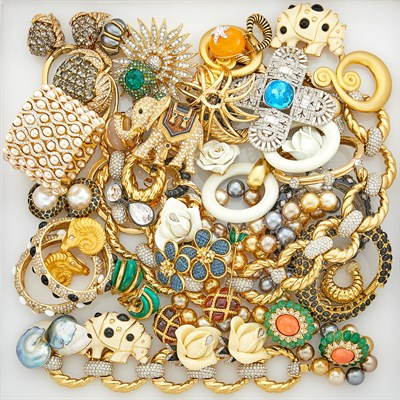 Lot 287 - Group of Designer Costume Jewelry